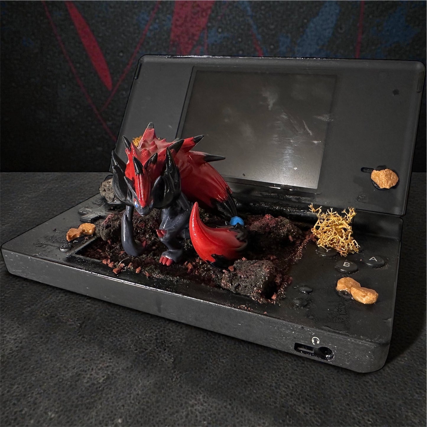 Pokémon Zoroark on DS Diorama
